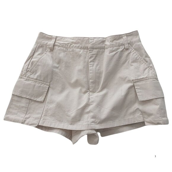 ZARA Cargo Skort – Light Beige – Size XS EUC - Picture 2 of 5